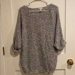 Salt and pepper sweater